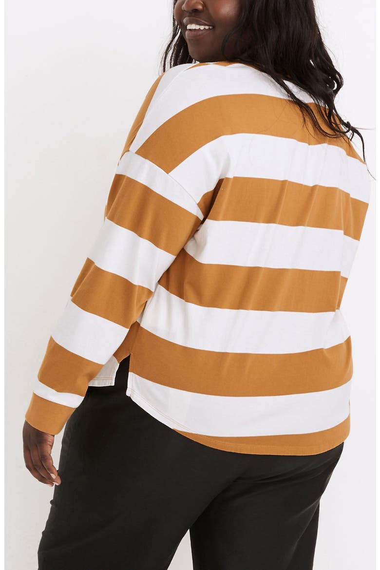 Delancey Stripe T-Shirt, Alternate, color, SAHARA SAND