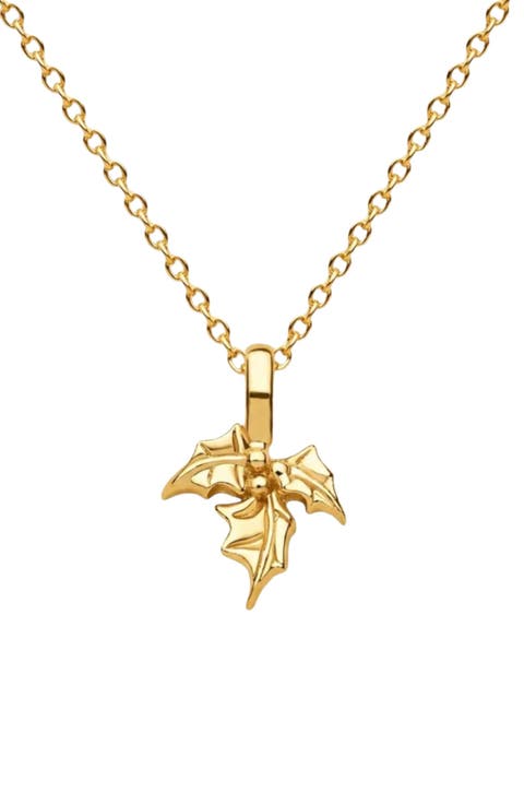 Birth Flower Charm Necklace