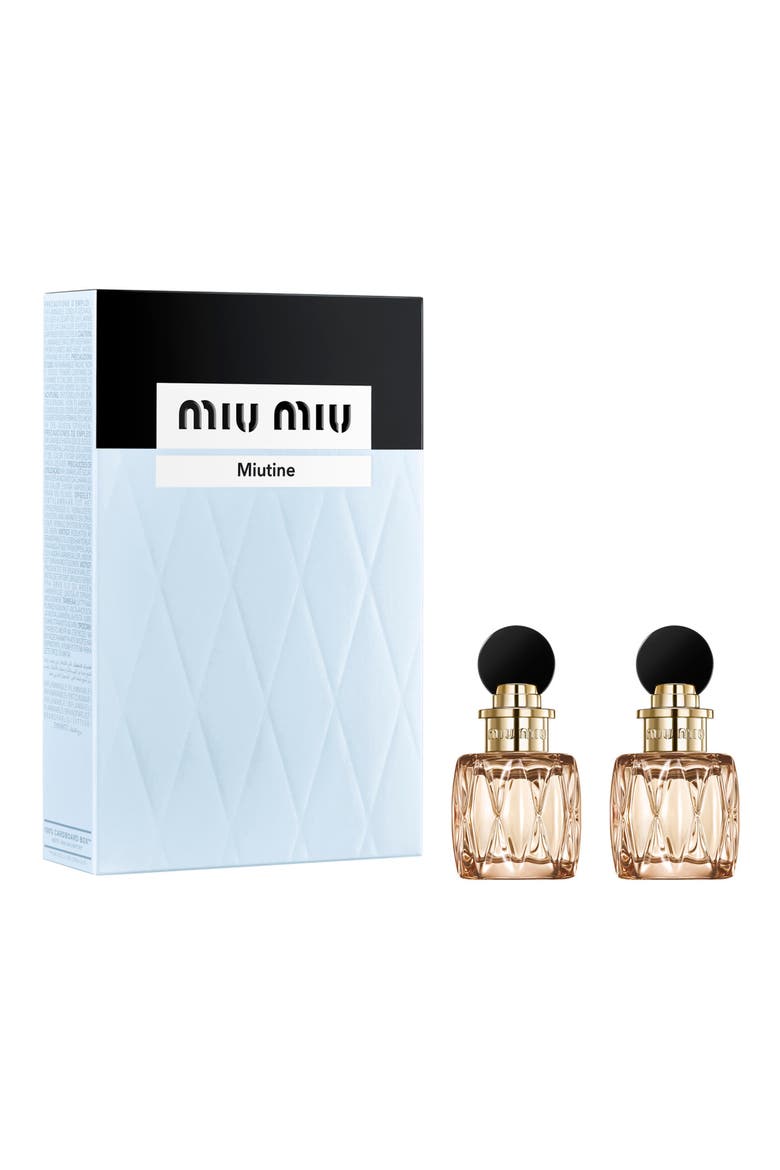 Miutine Eau de Parfum Set, Main, color, NO COLOR