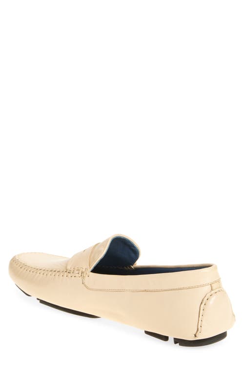 Robert Zur 'sven' Penny Loafer In Bone