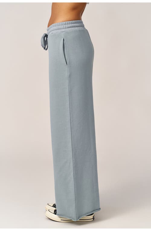 Gottex Beach Life Cozy Coast Airport Wide Leg Sweatpants In Gray