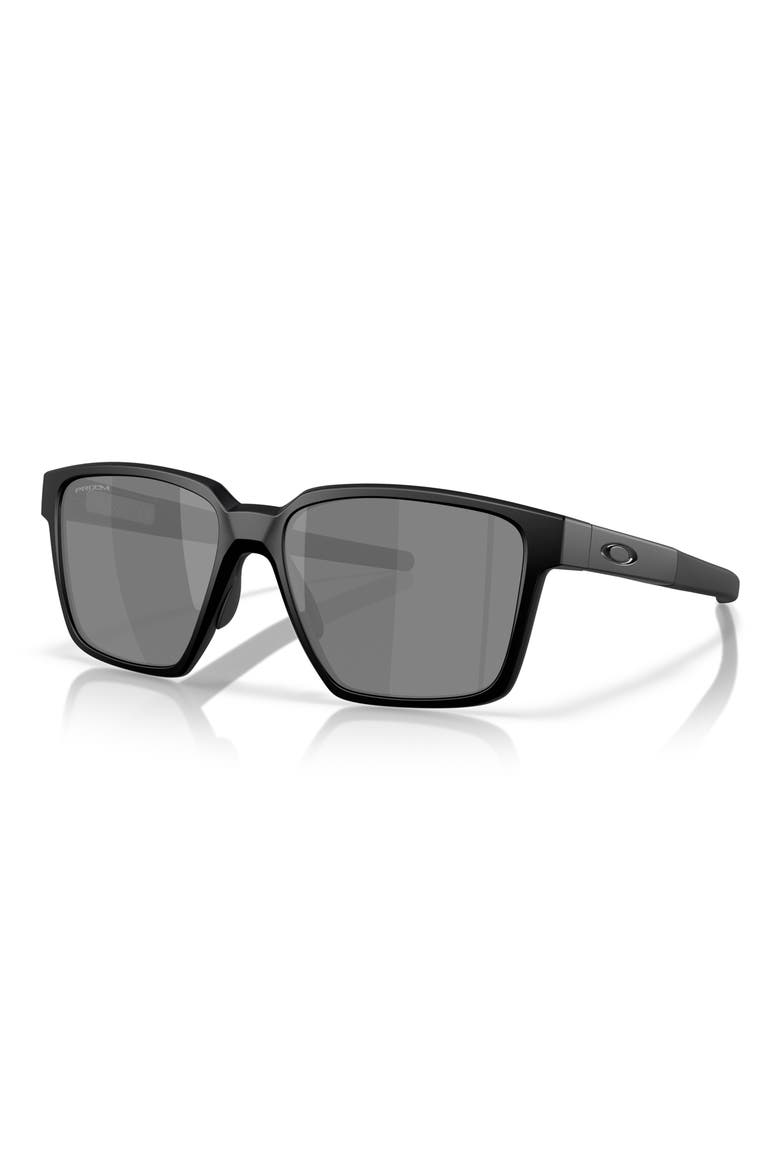 Actuator 57mm Prizm™ Rectangular Sunglasses, Alternate, color, MATTE BLACK