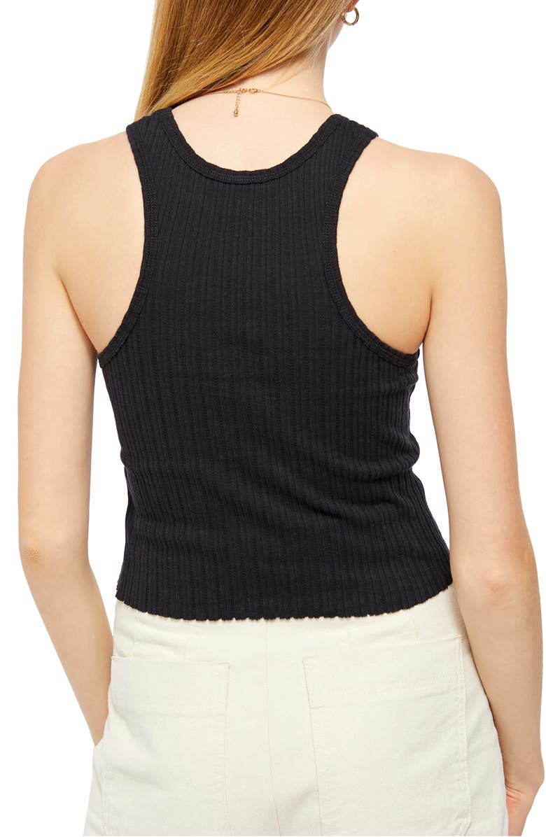BDG Urban Outfitters Ribbed Racerback Tank, Alternate, color, 