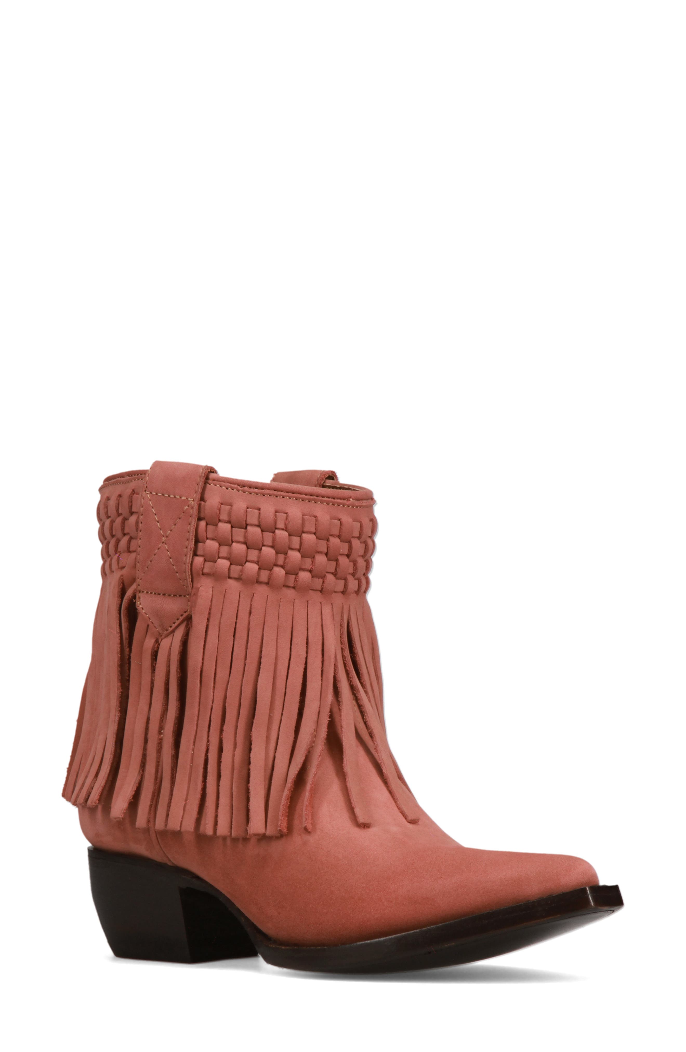 Sacha Fringe Western Bootie - image 3