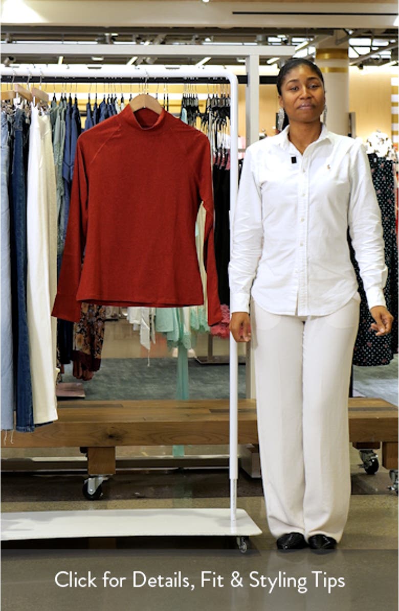 Always Warm Mock Neck Base Layer Top, sales video thumbnail