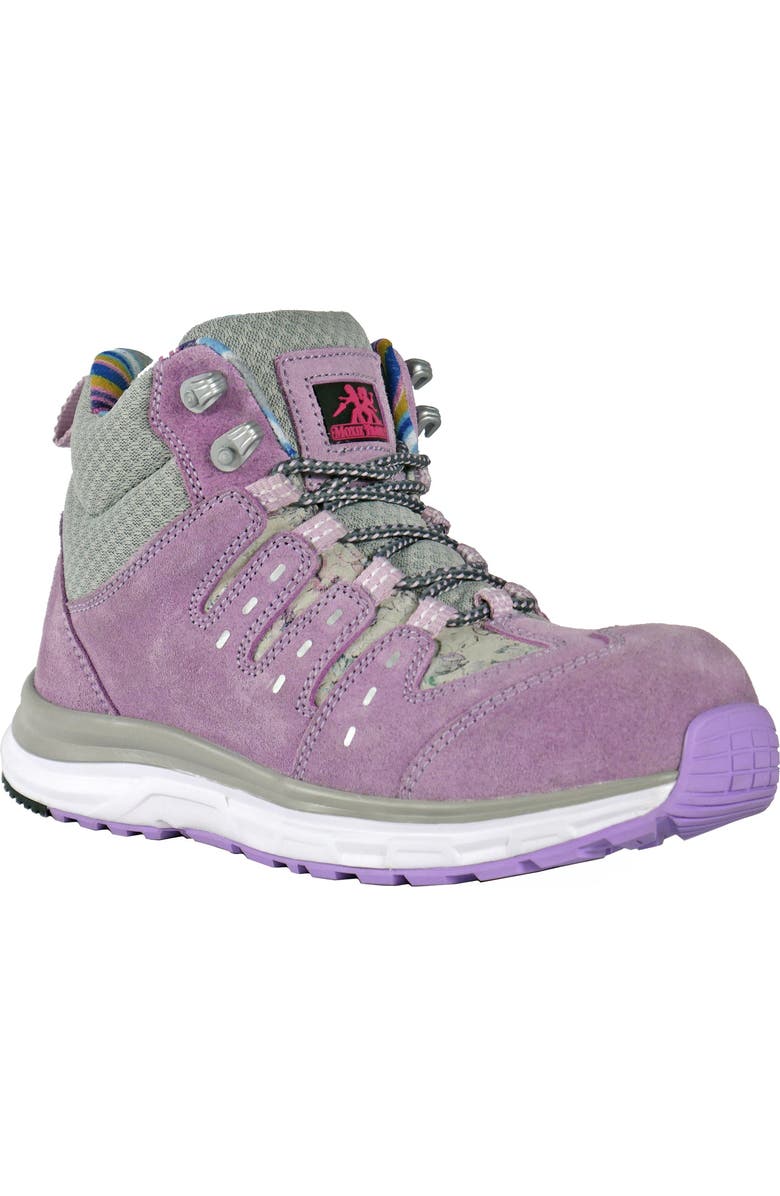 Moxie Trades Moxie Trisha Womens Composite Toe Work Shoe Purple, Main, color, Purple