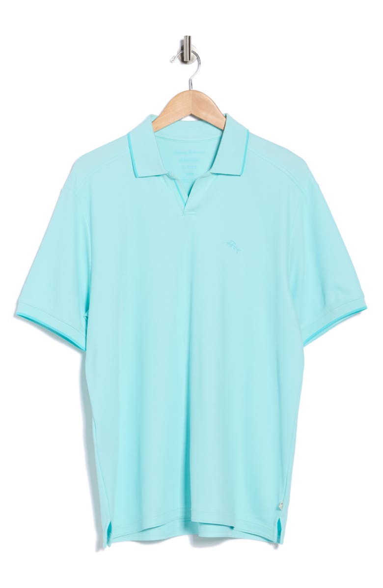 Tommy Bahama Emfielder Johnny Collar IslandZone<sup>®</sup> Polo, Alternate, color, Aqua Mist