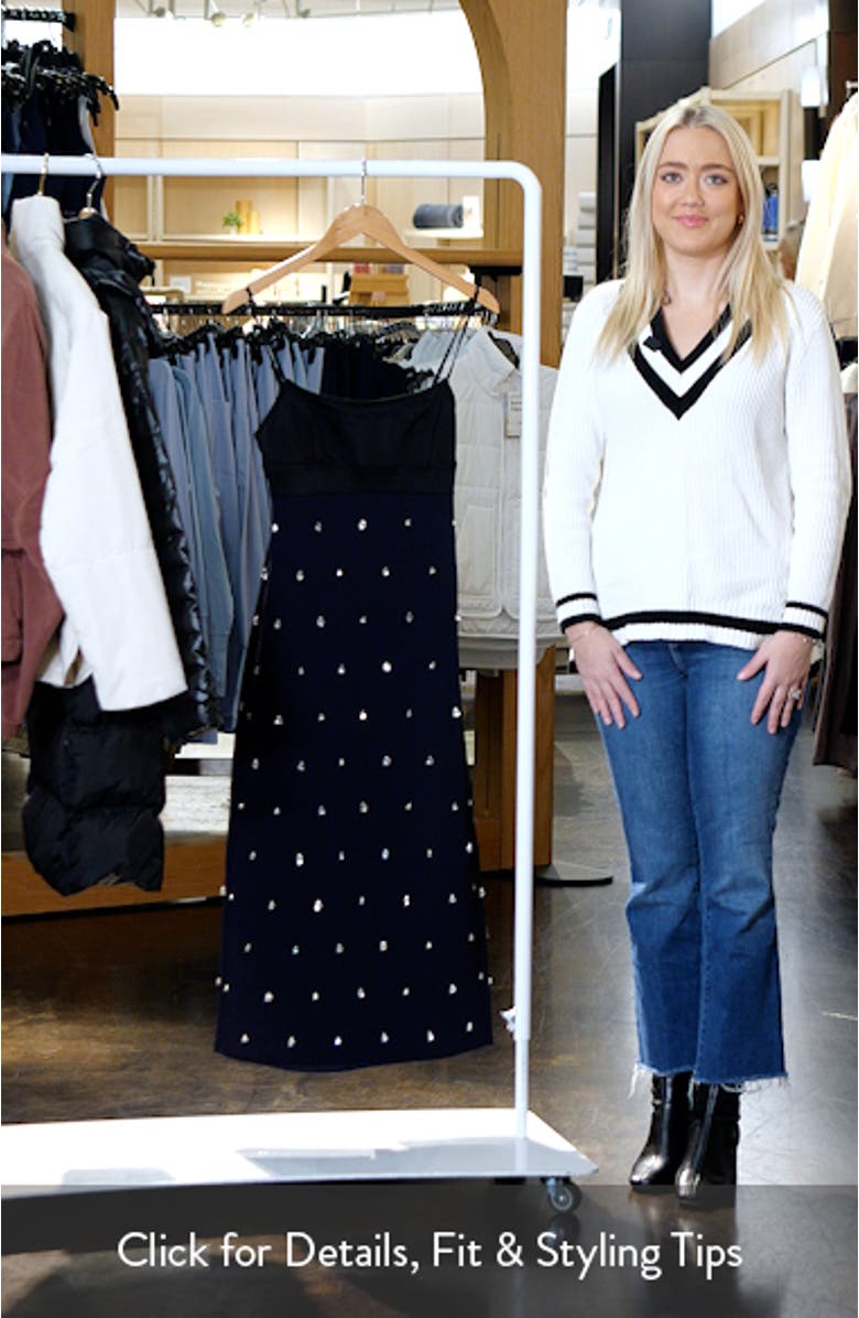 Alana Rhinestone Slipdress, sales video thumbnail