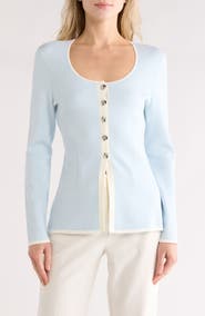 rag & bone Ema Scoop Neck Cardigan