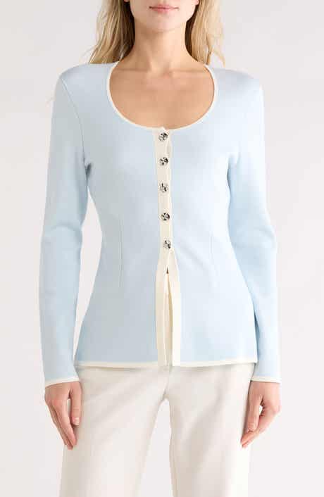 rag & bone Ema Scoop Neck Cardigan