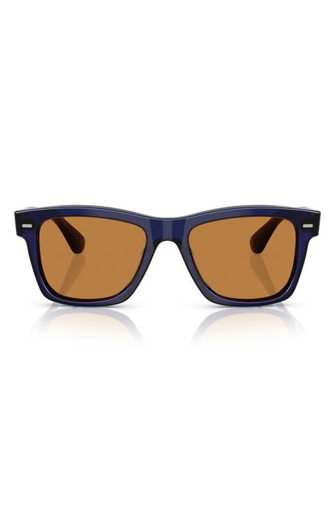 Oliver Sun 54mm Pillow Sunglasses
