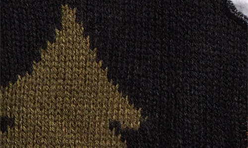 33 Degrees Kids' Camo Reindeer Holiday Sweater In Brown