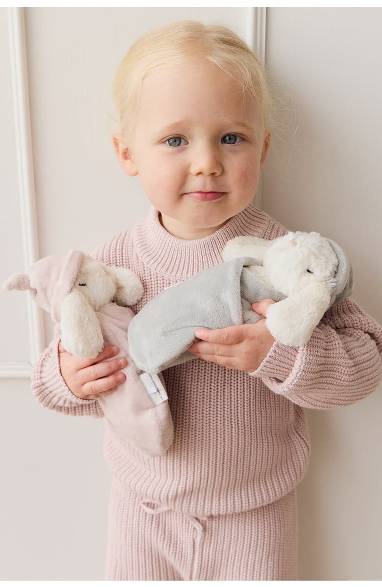 Snuggle Bunnies Stuffed Animal Sleeping Penelope - Blush, Alternate, color, Willow