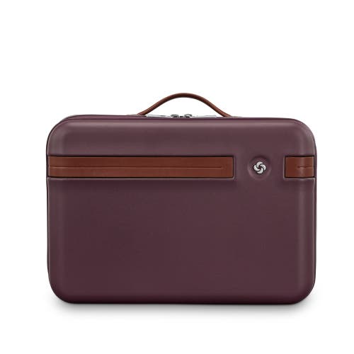 Samsonite Virtuosa Hardside Train Case In Burgundy