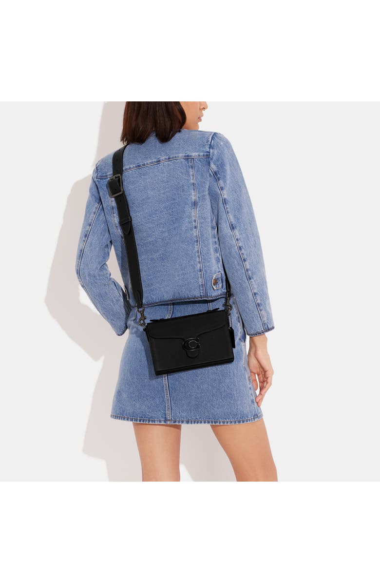 COACH Tabby Glovetanned Leather Box Crossbody Bag, Alternate, color,