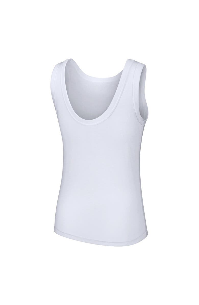 LUSSO Women's Lusso Style  White Houston Astros Lindy Tank Top, Alternate, color, White