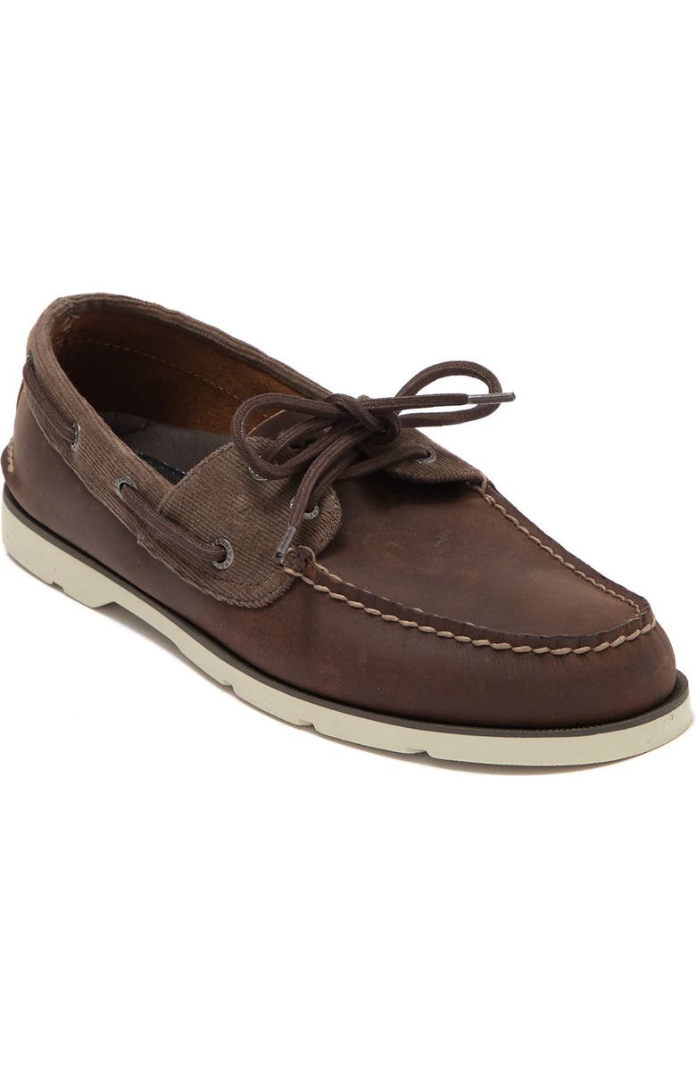Sperry Leeward 2-Eye Corduroy Boat Shoe, Alternate, color,