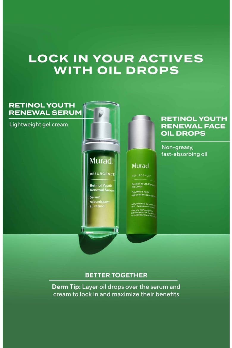 Retinol Youth Renewal Oil Drops, Alternate, color, NO COLOR