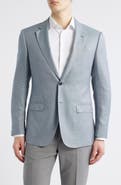 Emporio Armani Textured Viscose & Silk Sport Coat