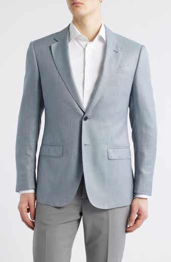 Emporio Armani Textured Viscose & Silk Sport Coat