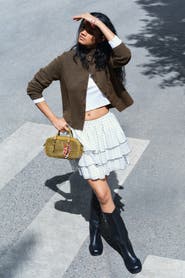 H&M Bouclé-Knit Cardigan