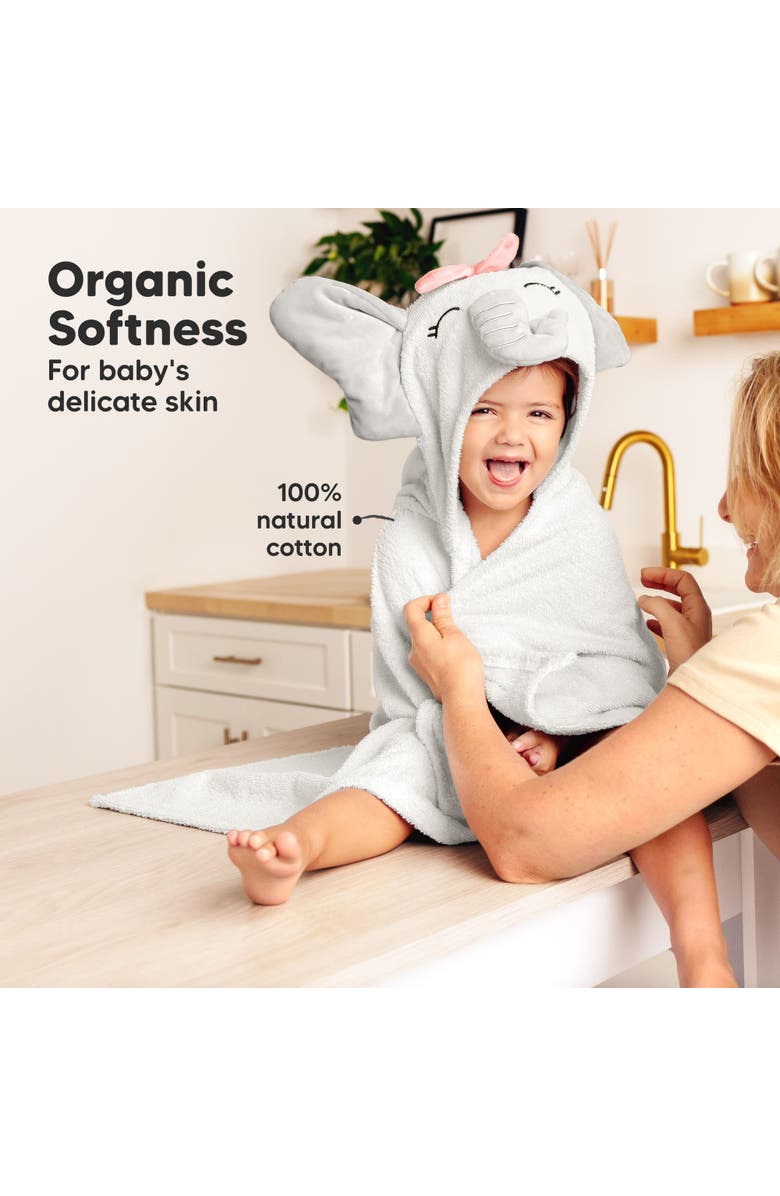 KeaBabies PlayPals Hooded Towel, Alternate, color, Ella