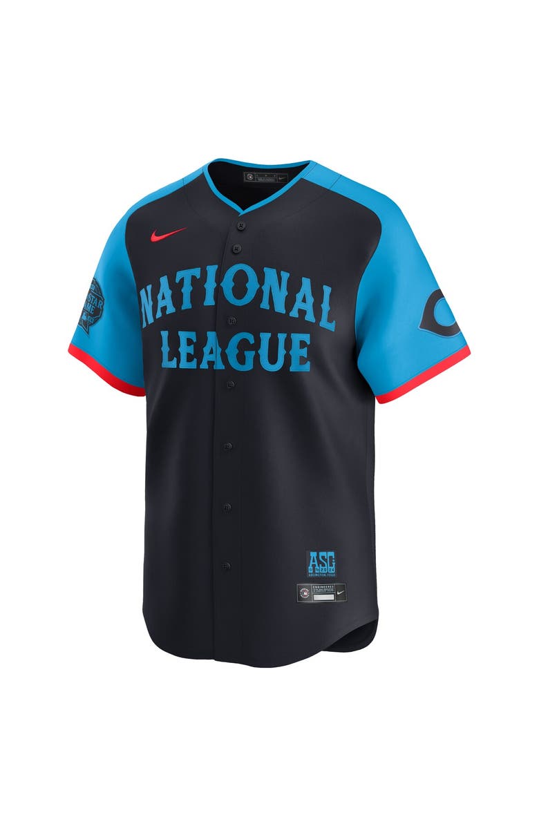 Nike Men's Nike Elly De La Cruz Navy National League 2024 MLB All-Star Game Limited Player Jersey, Alternate, color, 