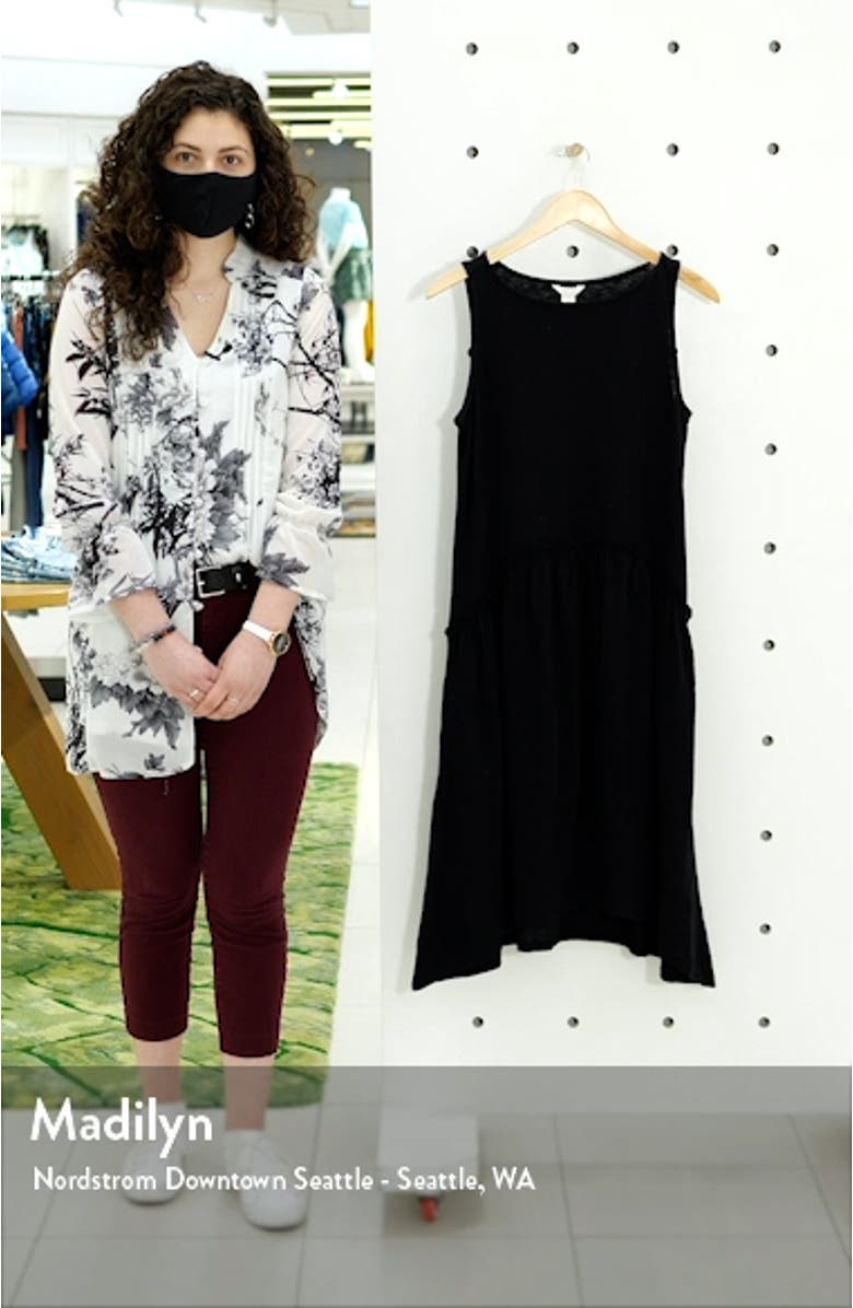 Sleeveless Drop Waist Dress, sales video thumbnail