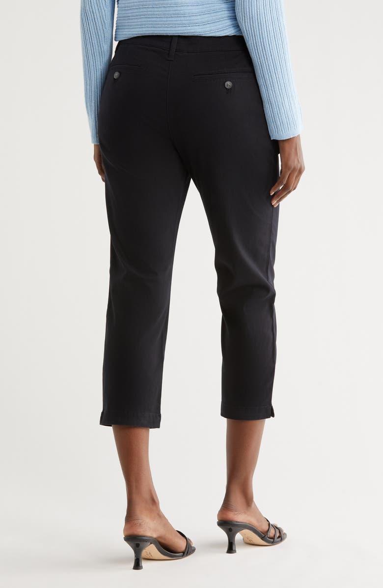 Tommy Bahama Boracay Crop Pants, Alternate, color, Black