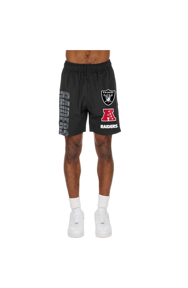 New Era Men's New Era  Black Las Vegas Raiders Match Shorts, Main, color, Black
