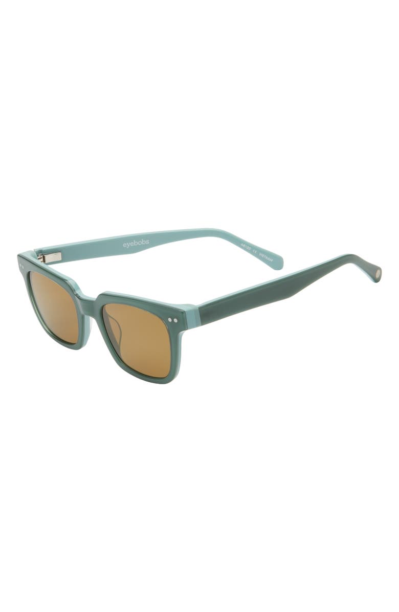 eyebobs In Cahoots 47mm Polarized Square Reader Sunglasses, Alternate, color,