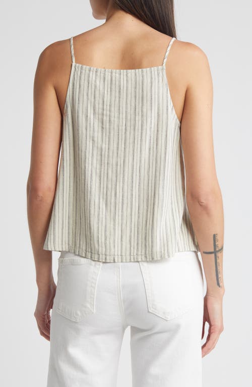 Treasure & Bond Button-up Linen Blend Camisole