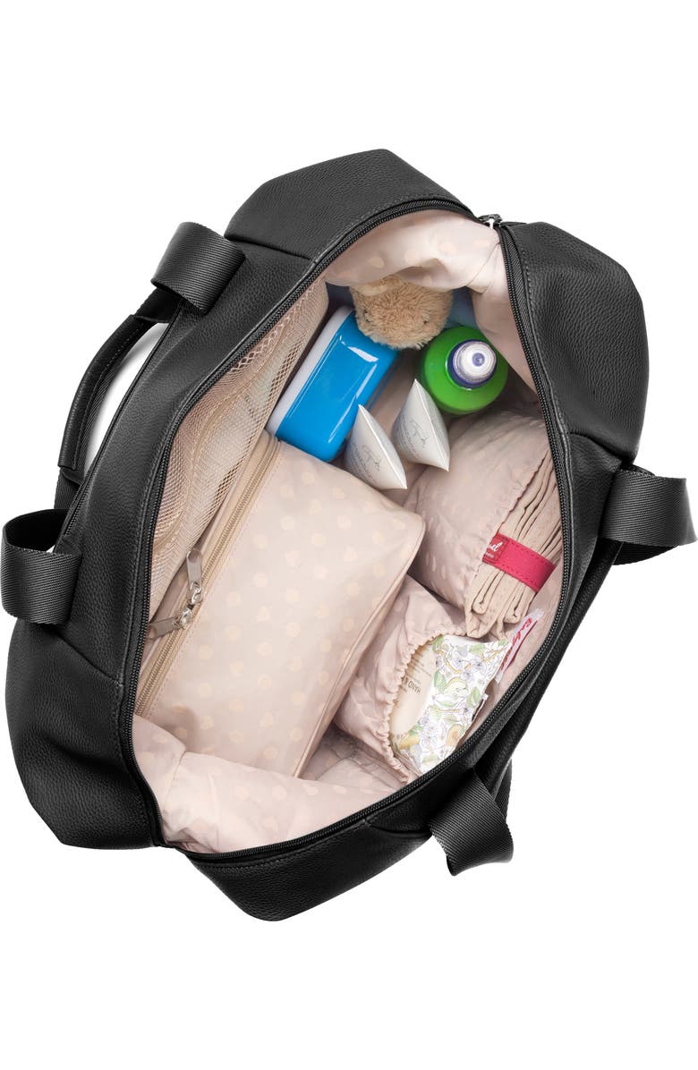 Babymel Stef Faux Leather Diaper Bag, Alternate, color,