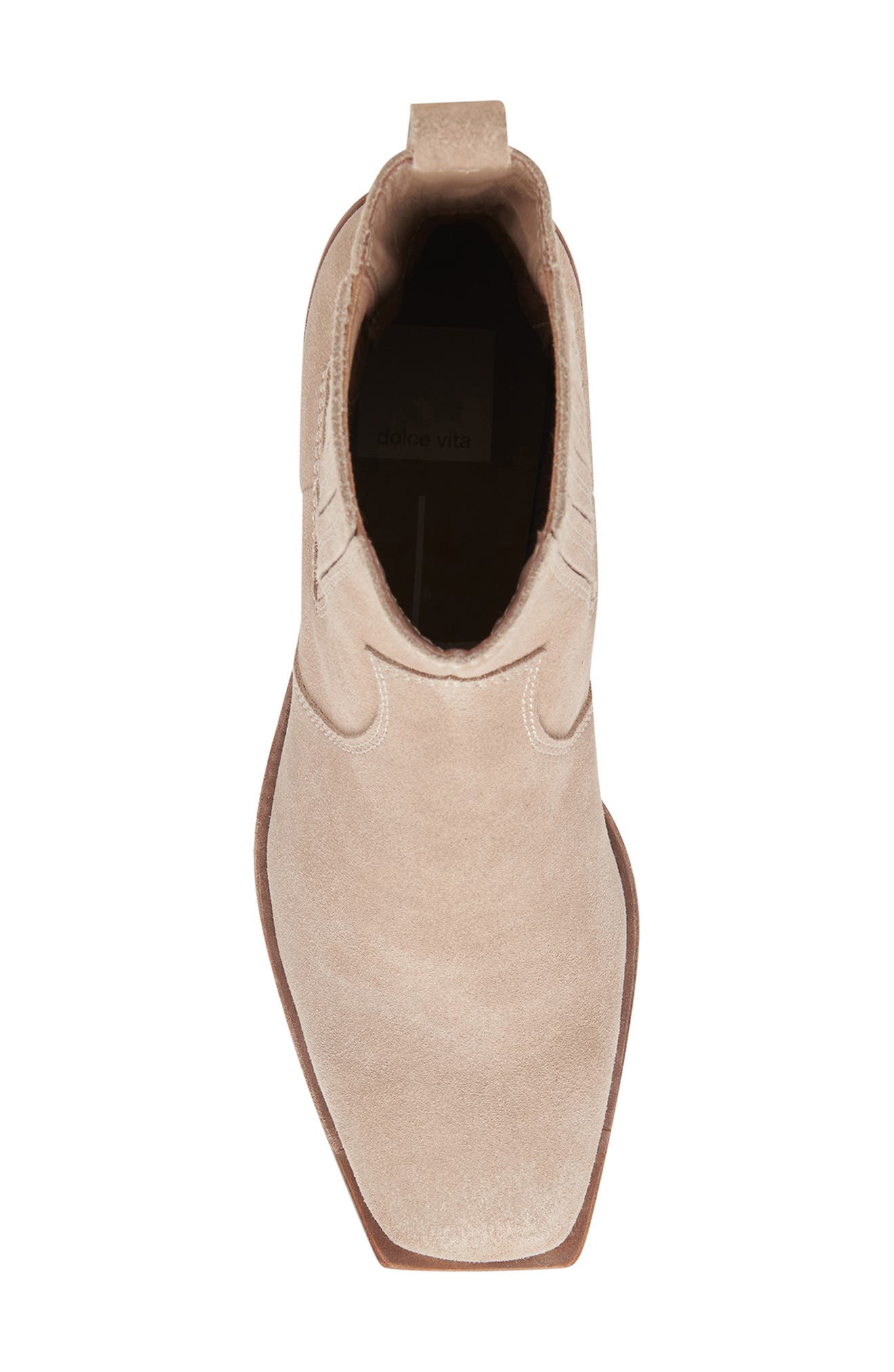 Irnie Block Heel Chelsea Boot, Alternate, color, TAUPE SUEDE