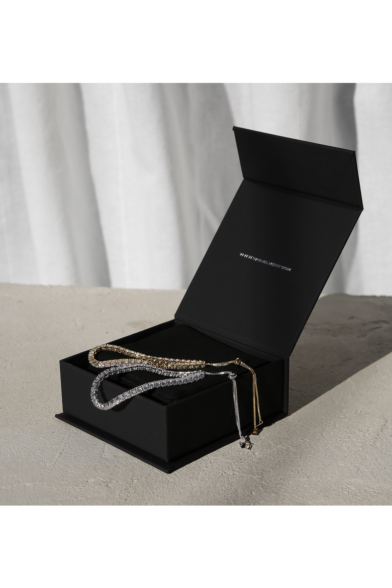Essential Tennis Bracelet, Alternate, color, Gold