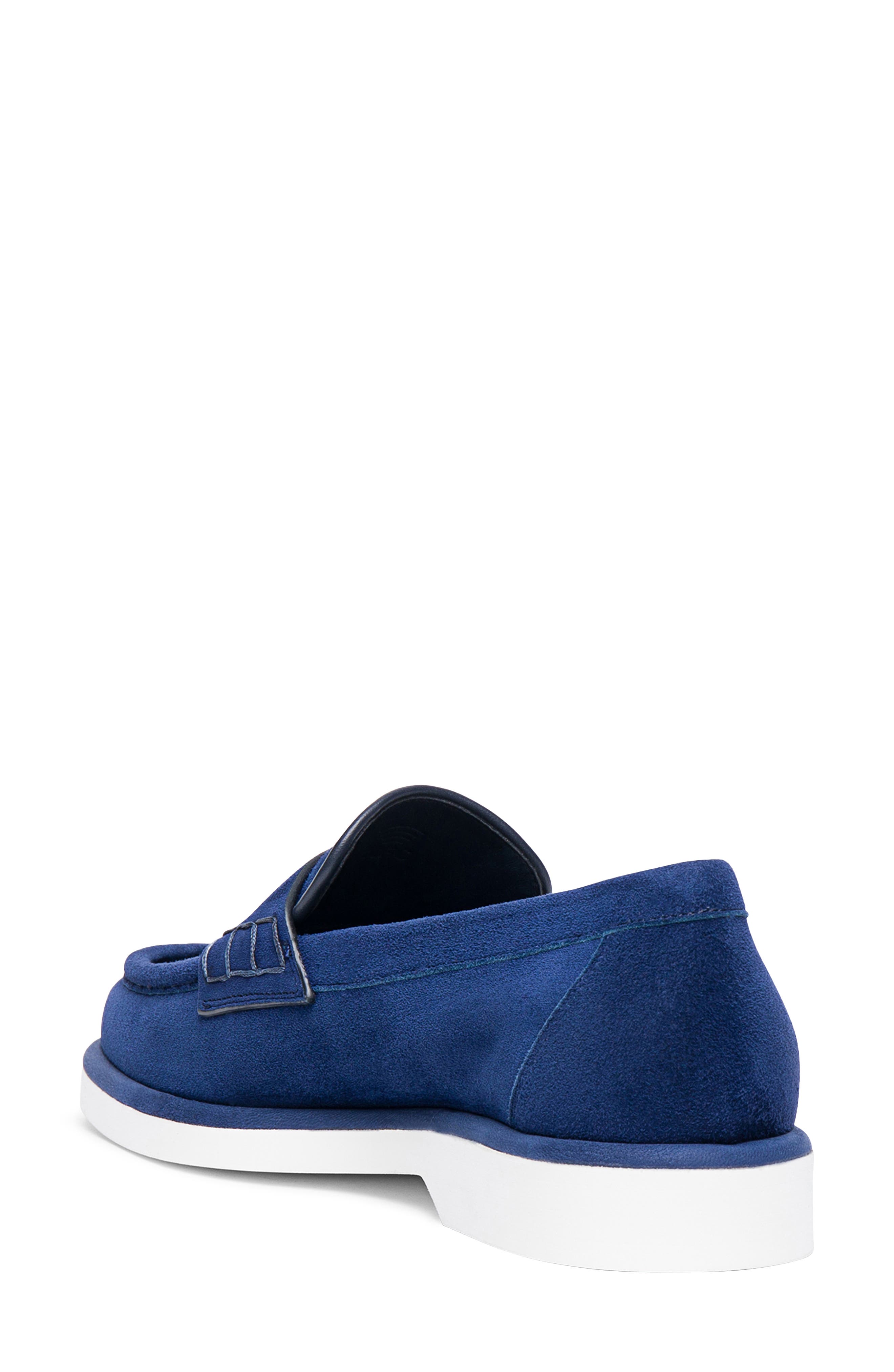 Santoni Funnel Penny Loafer, Alternate, color, 