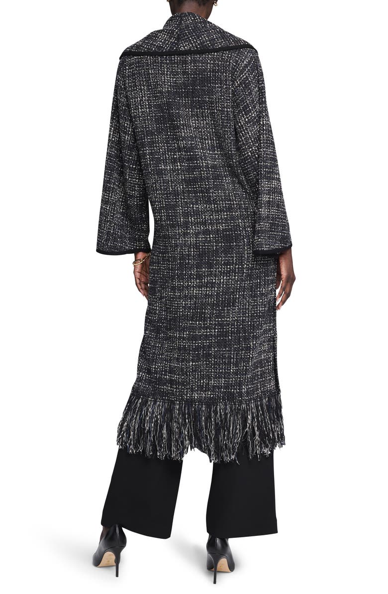 NIC+ZOE Standout Fringe Jacket, Alternate, color, Black Multi