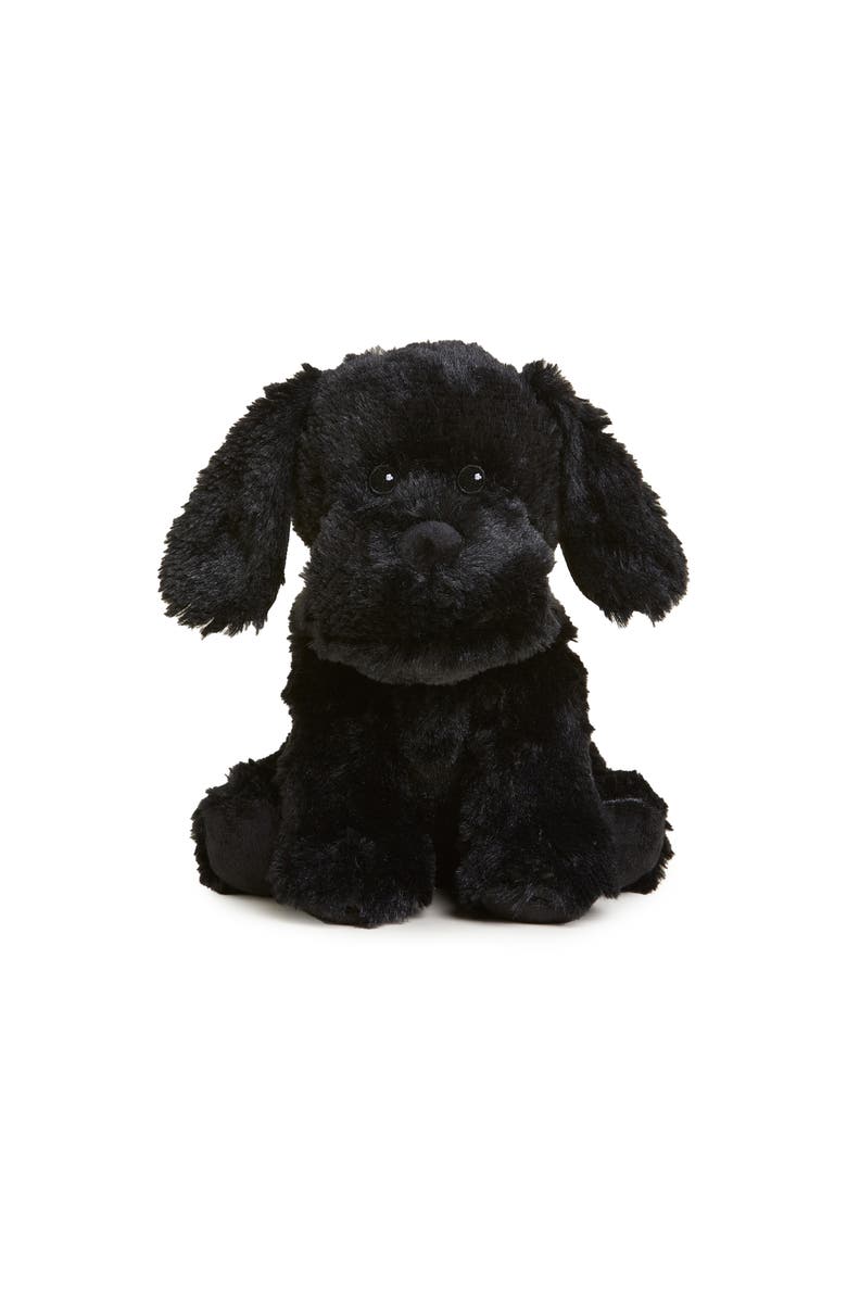 Warmies Black Lab Plush Toy, Main, color, Black