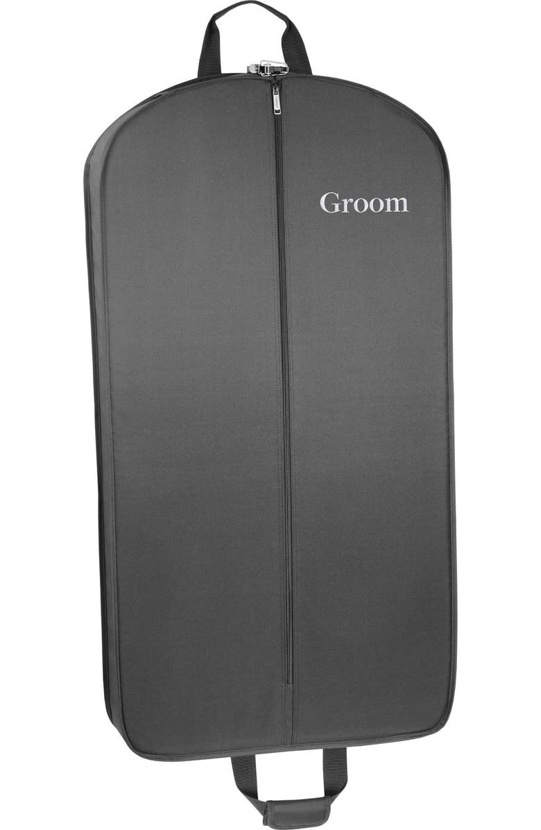 Wallybags Bride & Groom 2-Piece Deluxe Travel Garment Bag Set, Alternate, color,
