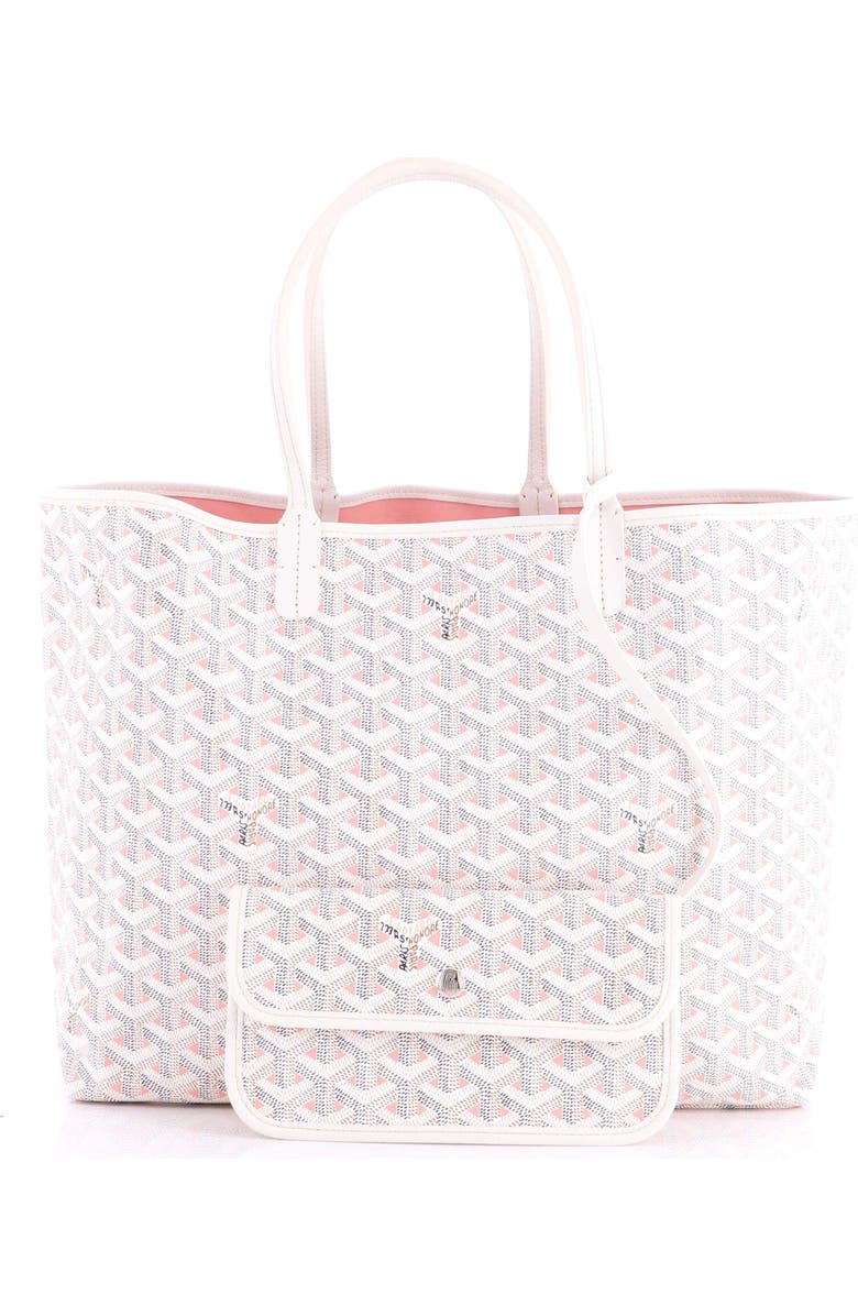 Pre-Owned Goyard Saint Louis Tote Claire Voie Coated Canvas PM, Alternate, color, Pink