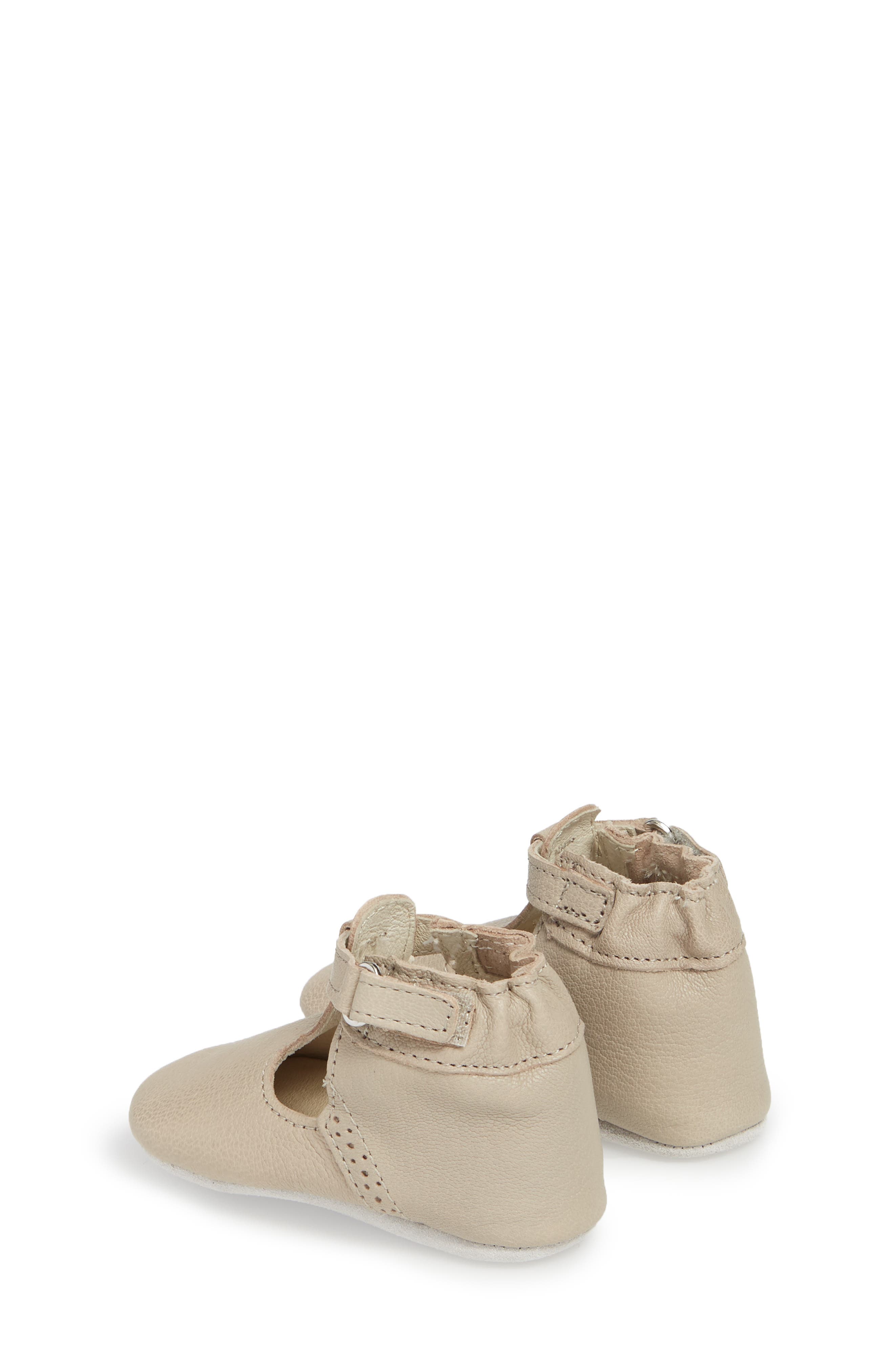 Robeez<sup>®</sup> Penny T-Strap Mary Jane Crib Shoe, Alternate, color, 