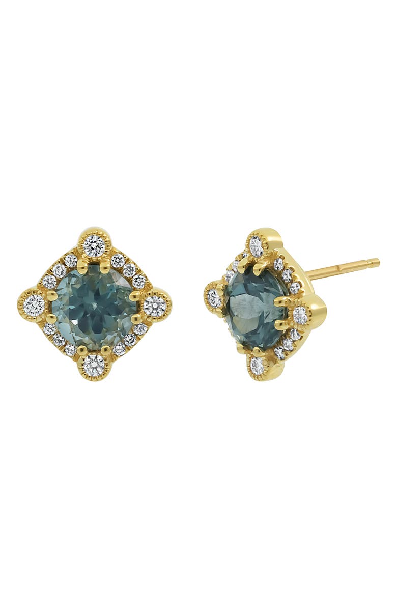 Bony Levy Spinel & Diamond Stud Earrings, Main, color, 