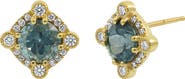 Bony Levy Spinel & Diamond Stud Earrings (Nordstrom Exclusive)