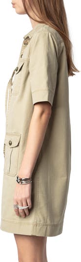Zadig & Voltaire Record Cotton Shift Dress | Nordstrom
