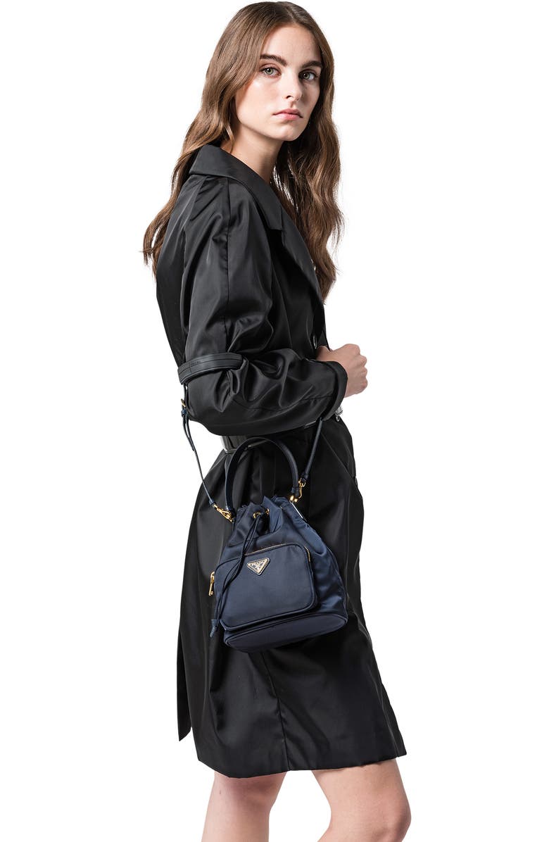 Prada Vela Bucket Bag, Alternate, color,