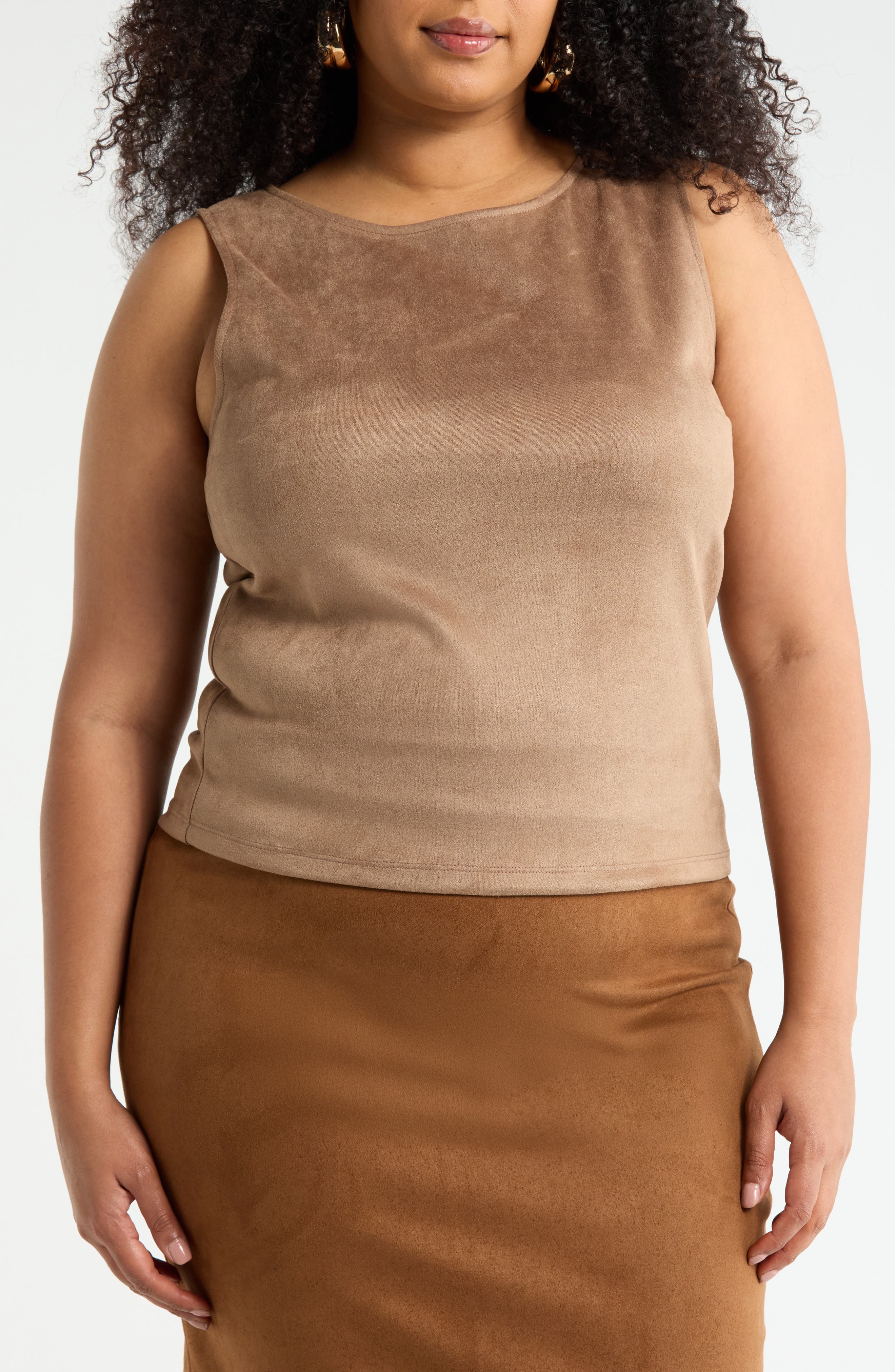 Faux Suede Shell - image 5