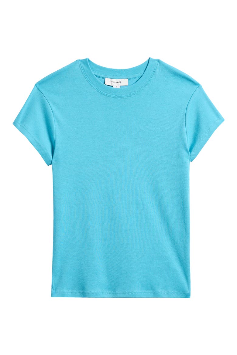 Everyday Crewneck T-Shirt, Main, color, LIGHT BLUE