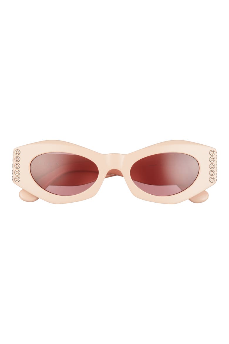 50mm Butterfly Sunglasses, Main, color, PINK
