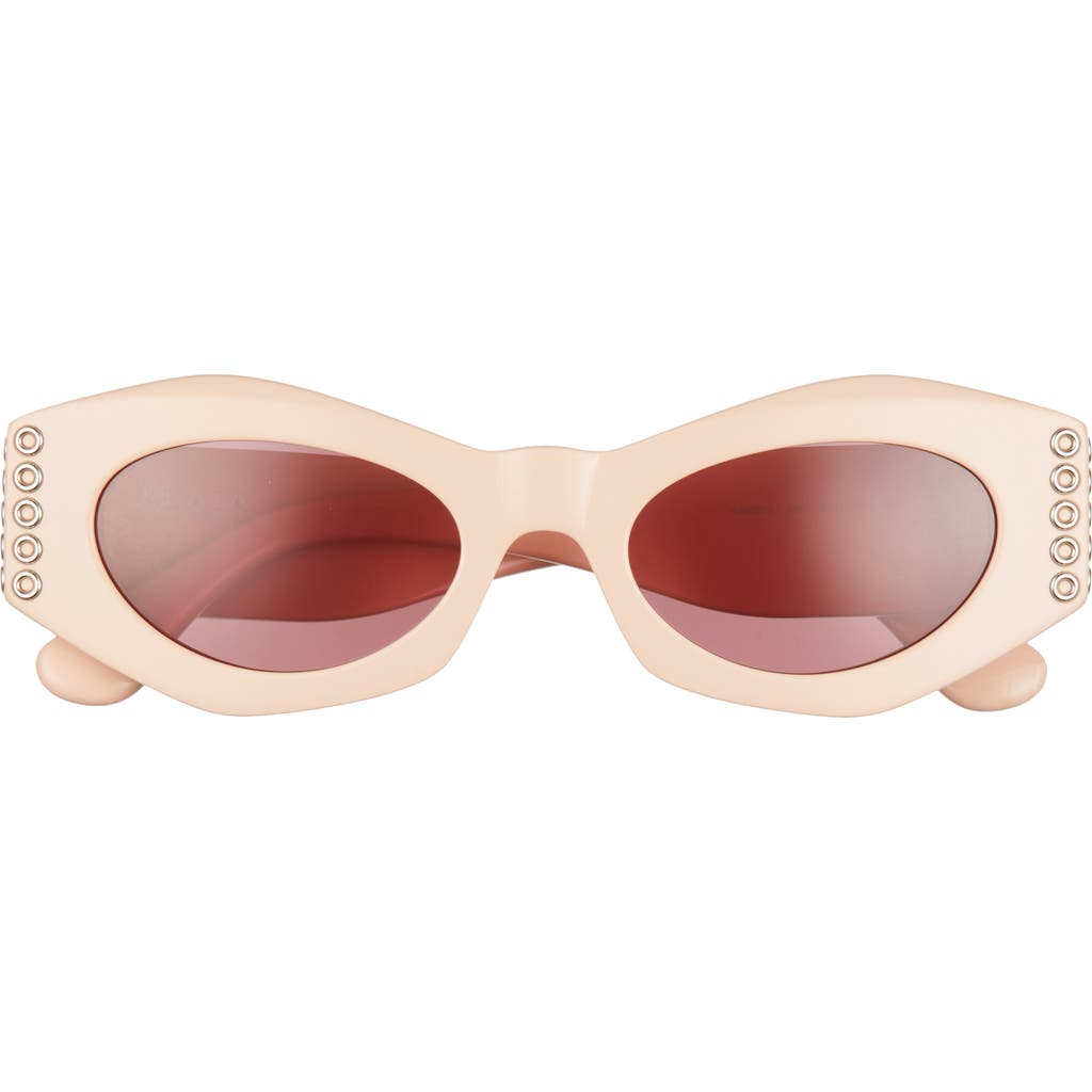 Alaïa 50mm Butterfly Sunglasses in Pink  product
