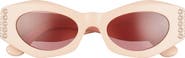 Alaïa 50mm Butterfly Sunglasses